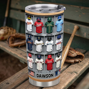 Sport Teams Uniform 20oz Tumbler - Personalized Gifts For Sport Lover Tumbler 03HUDT200326-Homacus