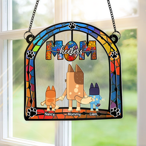 Personalized Gifts For Mom Window Hanging Suncatcher Ornament 03ohpu140225-Homacus