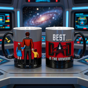 Deep Space Dad Magic Coffee Mug - Personalized Gifts For Dads 01OHQN060526HH-Homacus
