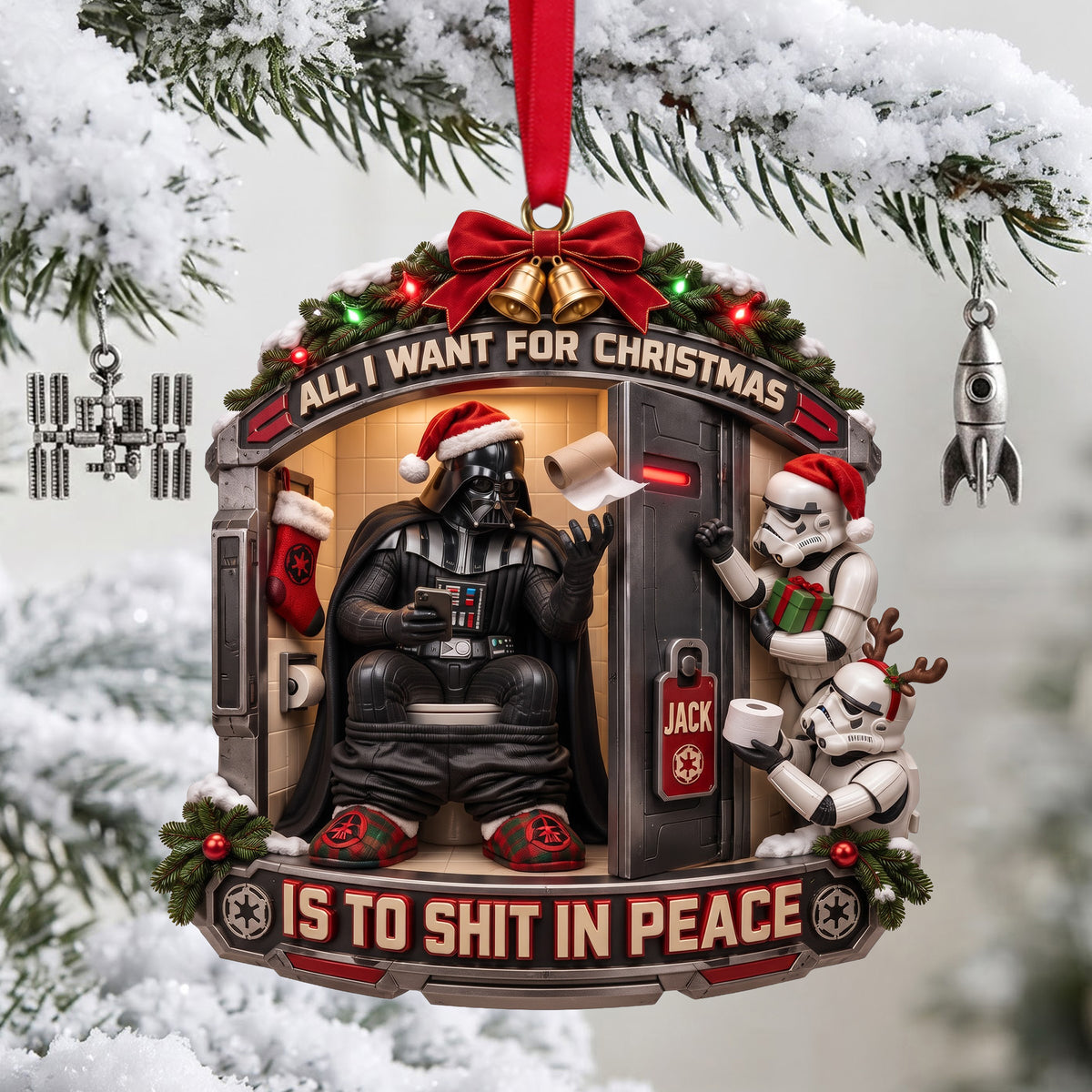 Legend Christmas Wish Acrylic Ornament - Personalized Christmas Gifts 06halu110926