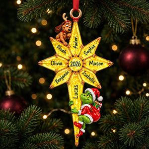 Lovely Mischief Christmas Acrylic Ornament - Personalized Christmas Gifts For Family 04tydt091026-Homacus