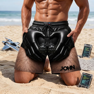 Funny Space Warrior Men's Beach Short - Personalized Gift 04OHLU040726