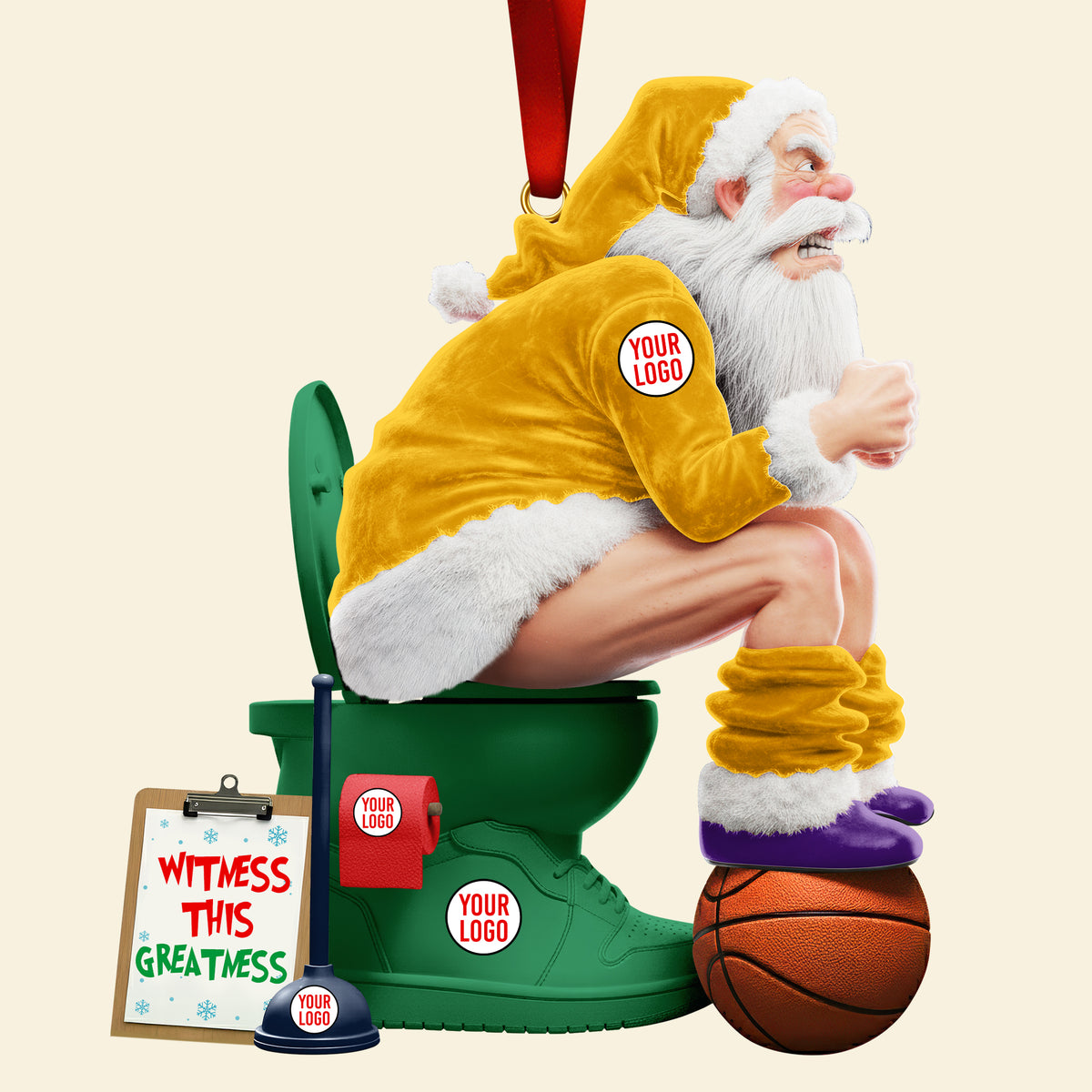 Strong Rival Ornament - Personalized Gifts 03qhqn241025-Homacus