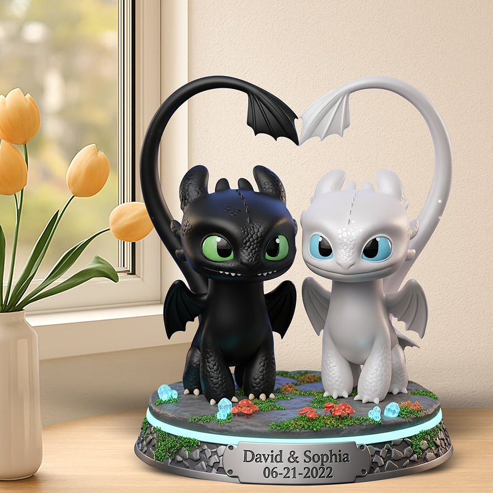 Fantasy Creature Acrylic Plaque - Personalized Gifts for Couple 01toqn240625-Homacus