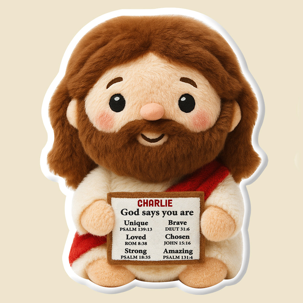 Jesus Custom Shape Pillow - Personalized Gifts For Jesus Lovers 05natn131125-Homacus