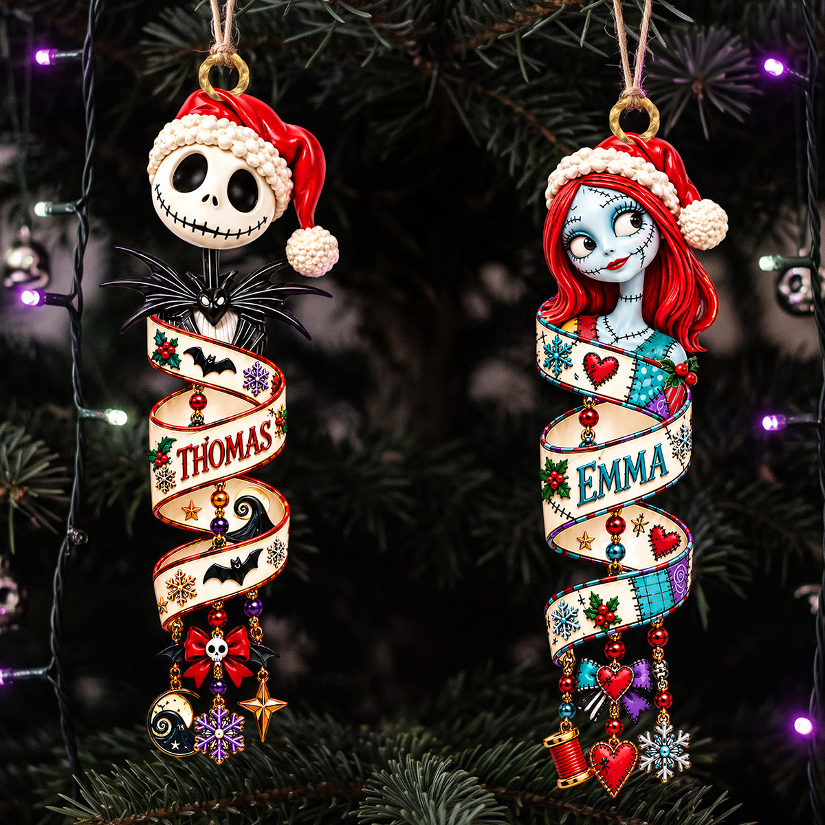 Spooky Festive Magic Acrylic Ornament - Personalized Gifts 03TYTA071026