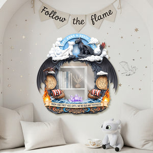 Night Creature Couple Mirror - Personalized Gifts For Couple 02tgmg300725-Homacus