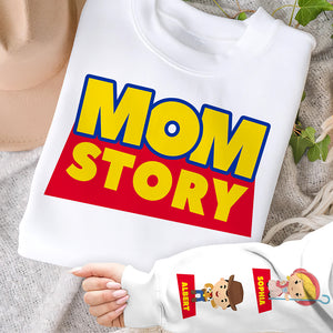 Mama Story Personalized Christmas Gifts For Mom Shirt 021KAQN150425-Homacus