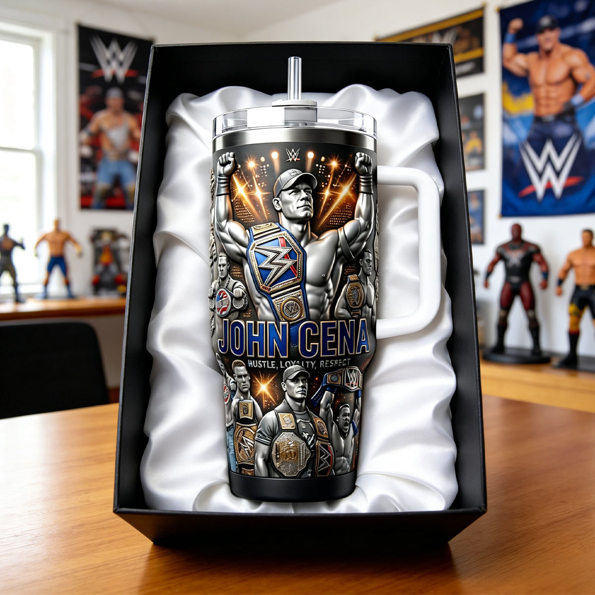 Wrestling Champion 40oz Tumbler - Personalized Gifts 03patn040326