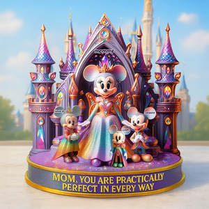 Personalized Gifts For Mom Acrylic Plaque, Practically Perfect In Every Way 03TGPU100425-Homacus