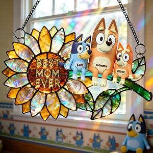 Best Mom Ever Suncatcher - Personalized Gifts For Mothers 01nadt100326-Homacus