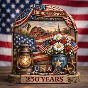 USA 250 Years Acrylic Plaque - Gifts For Patriotics 05TYLU170326-Homacus