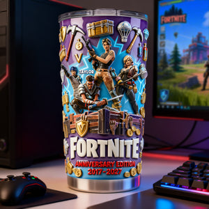 Battle Royale Anniversary Edition Tumbler - Personalized Gift For Gamer 01NALU110226-Homacus