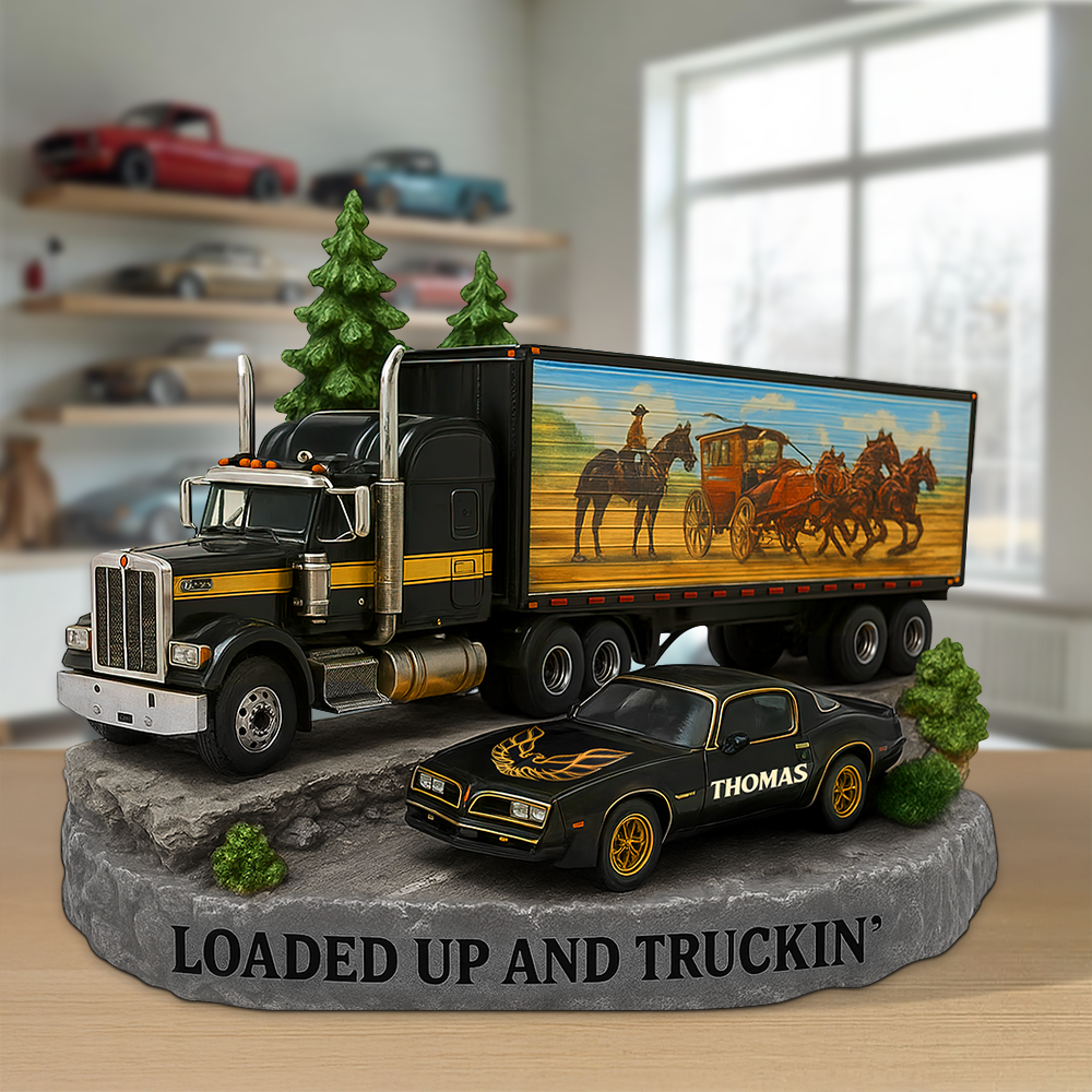 Classic Trucker Movie Acrylic Plaque- Personalized Gift For Trucker 04QHPU210525-Homacus