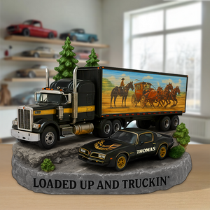 Classic Trucker Movie Acrylic Plaque- Personalized Gift For Trucker 04QHPU210525-Homacus