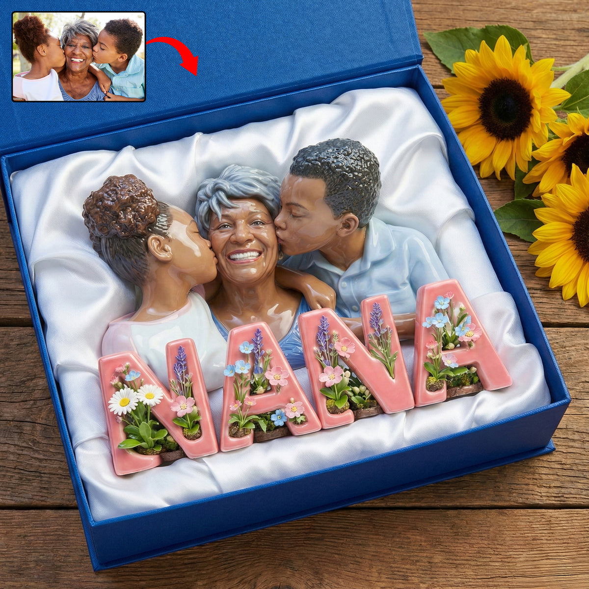 Love Acrylic Plaque - Custom Photo Gifts For Mother and Grandma 03huqn130226-Homacus