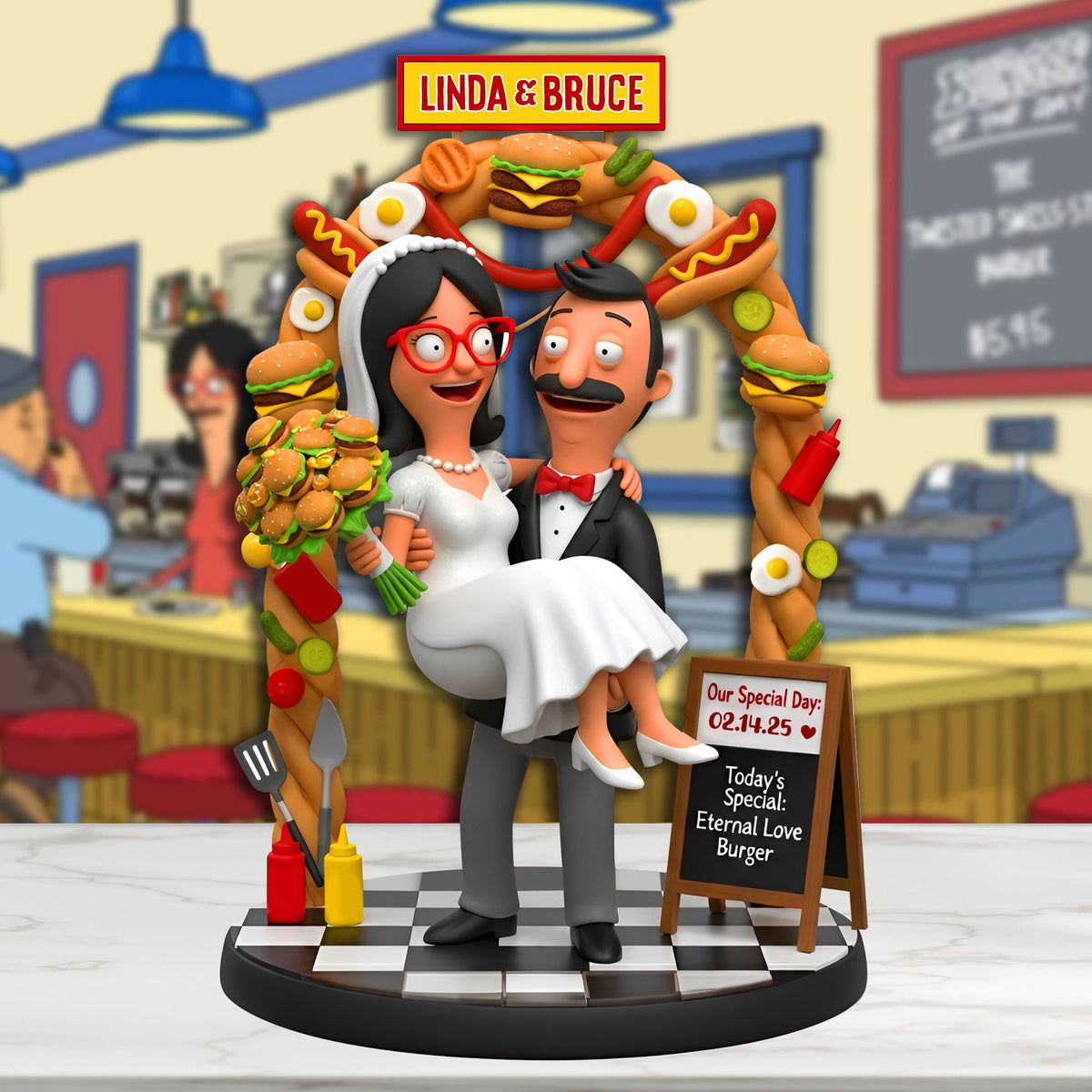 Special Day Couple Acrylic Plaque - Personalized Wedding Gifts For Couple 04TOLU210625-Homacus