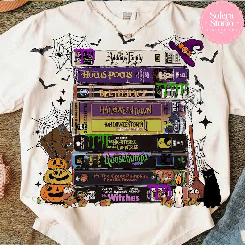 Halloween Nightmare Movie VHS Shirt - Gift For Movie Fans 77laxx180725-Homacus