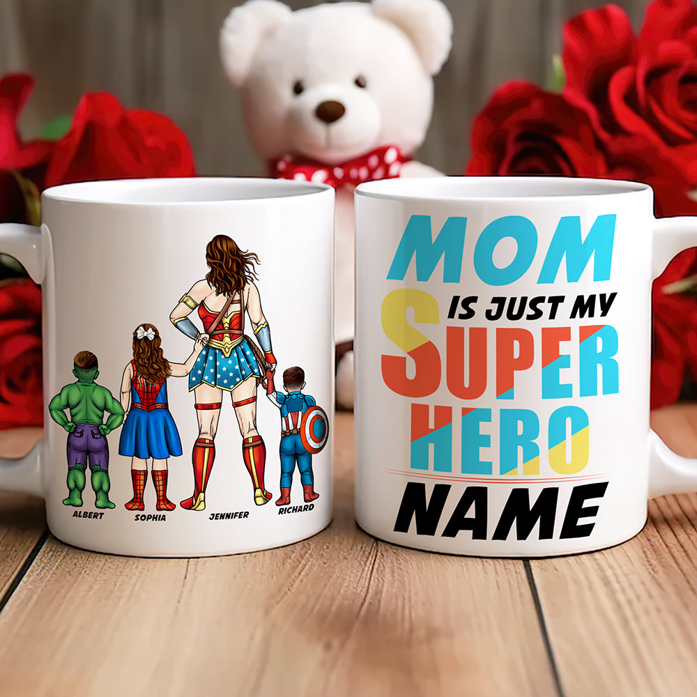 Personalized Gifts For Mom Coffee Mug Mom Is The Best 03TOQN240325PA-Homacus