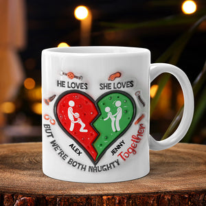 Personalized Gifts For Couple Coffee Mug Funny Couple 02OHMH121224-Homacus