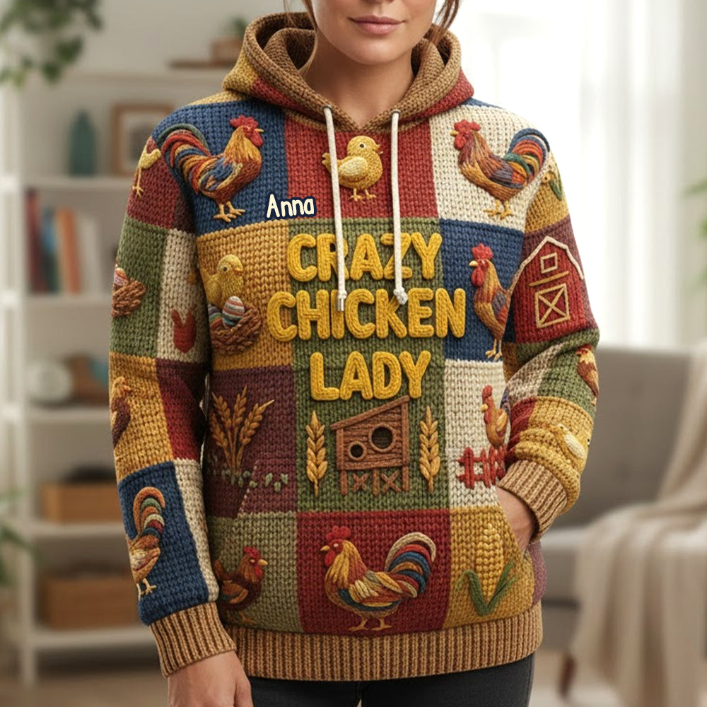 Personalized Funny Gifts For Chicken Lovers Hoodie 03natn251125-Homacus