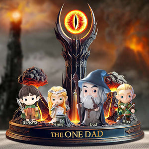 The One Dad Acrylic Plaque - Personalized Christmas Gifts For Dad 03HUDT210425-Homacus