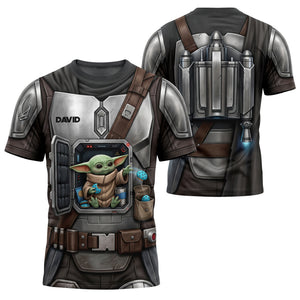 Lovely Interstellar Explorer Companion In Mech-Suit 3D Shirt - Personalized Gifts 04tyqn170726-Homacus