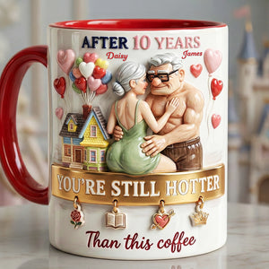Funny Old Couple Coffee Accent Mug - Personalized Gifts For Couple 02qhta050126-Homacus