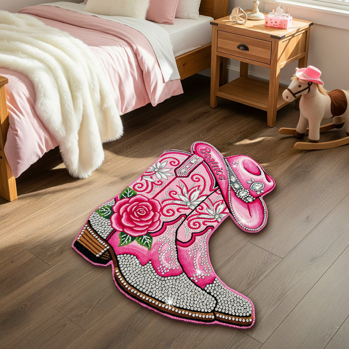 Cowgirl Boots Doormat - Personalized Gifts For Cowgirl 03namg150825-Homacus