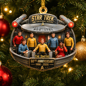 Precious Journey 60th Anniversary Acrylic Ornament - Personalized Gifts 04nadh250826