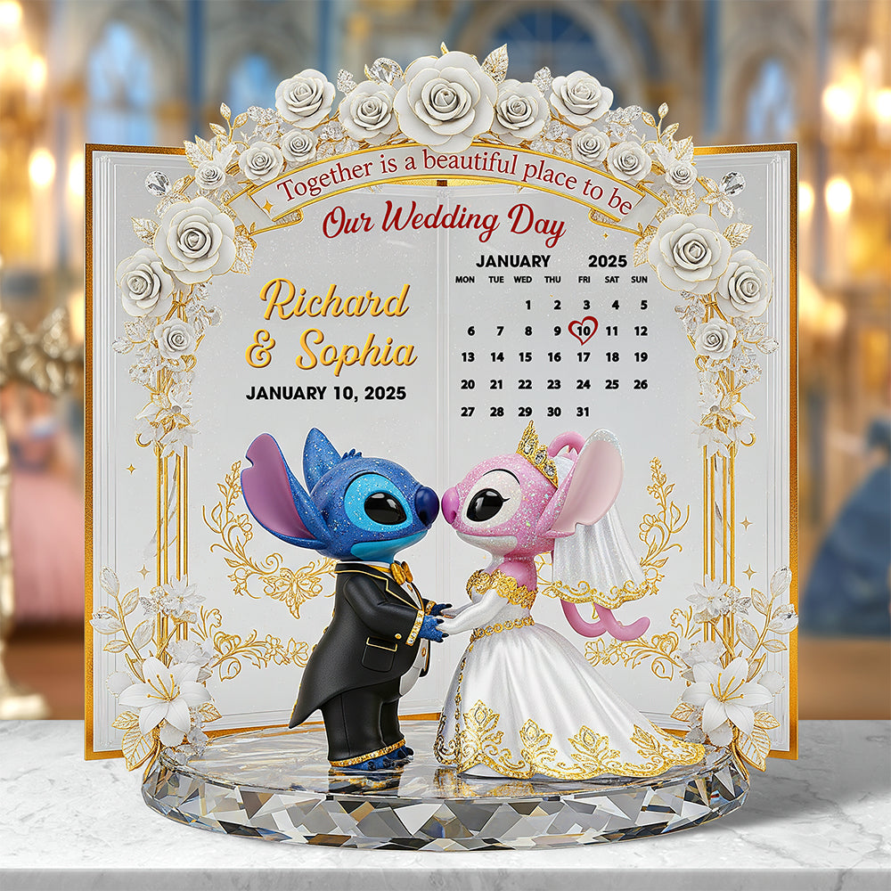 Wedding Couple Plaque - Personalized Gifts For Couple 05ohqn250625-Homacus