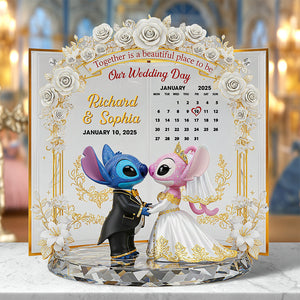 Wedding Couple Plaque - Personalized Gifts For Couple 05ohqn250625-Homacus