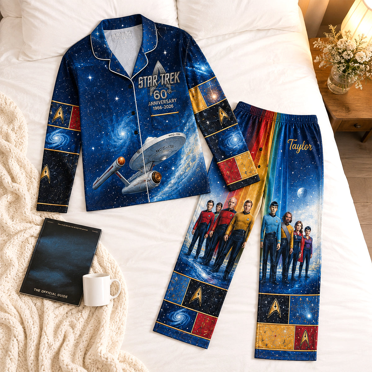 Long Time In The Cosmic Pajama Set - Personalized Gifts 04qhdh260826