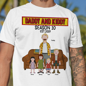 Personalized Gifts For Dad Shirt 04ohtn040425hg Daddy And Kiddy-Homacus