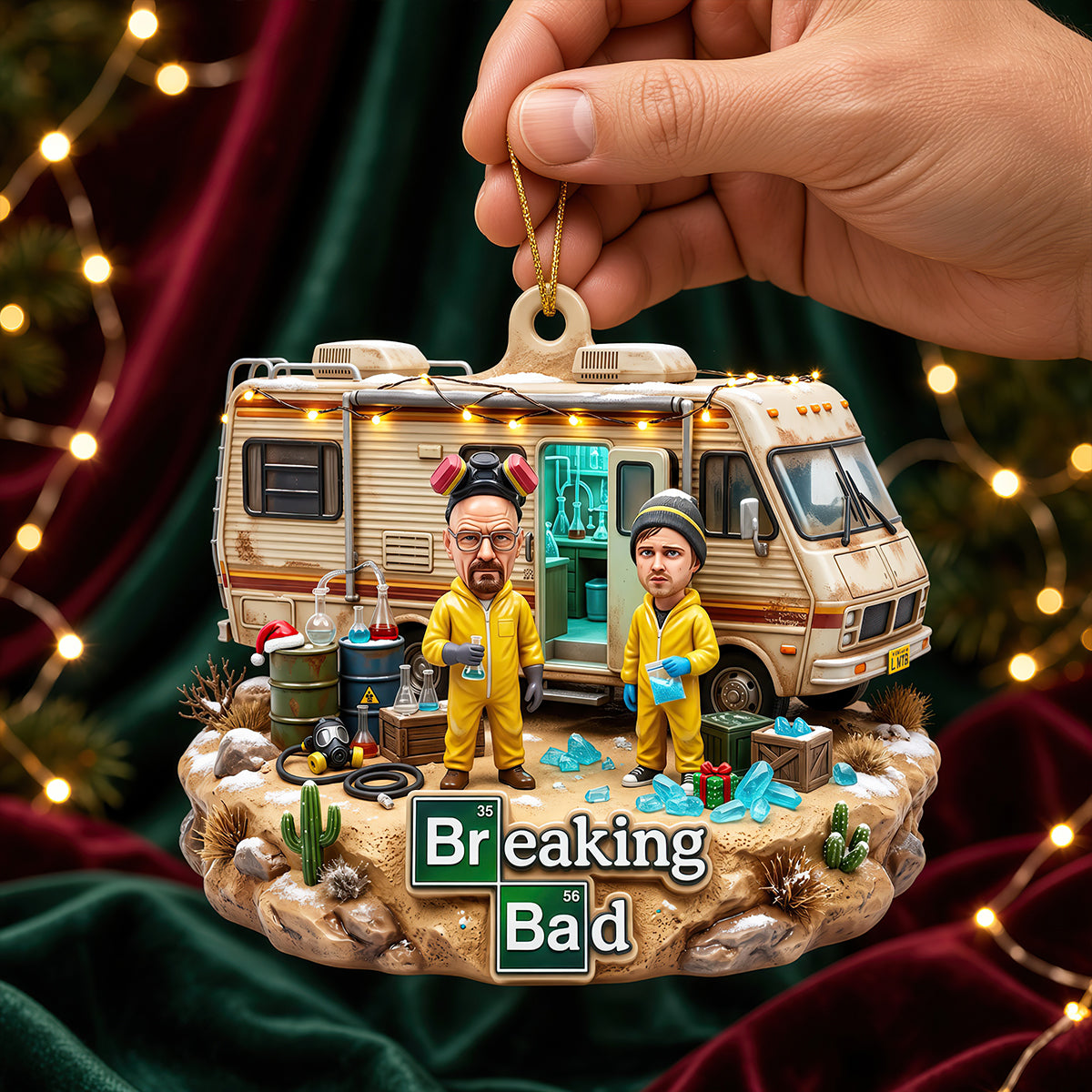 Risky Business Acrylic Ornament - Personalized Christmas Gifts 04nadt300926