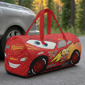 Racing Quilted Duffle Bag – Personalized Gifts For Car Lovers 02naqn200126-Homacus
