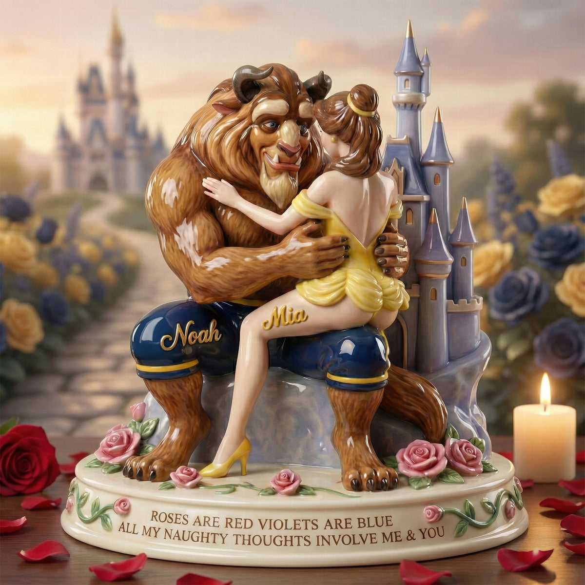 Romantic Poetic Couple Acrylic Plaque – Personalized Gifts For Couple 01qhqn291225-Homacus