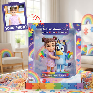 Love Understand Acrylic Plaque - Custom Photo Gifts For Autism 02NAMG100326-Homacus