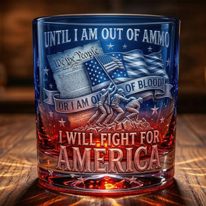 Freedom Round Glass - Gifts For Patriots 04PAQN200326-Homacus