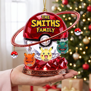 Creature Family Christmas Ornament - Personalized Gifts For Family 06ohqn030926