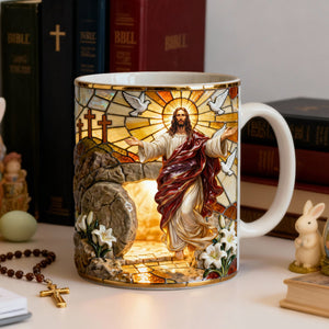 Jesus Christ Resurrection Coffee Mug - Easter Gift For Christian 04QHLU290126-Homacus