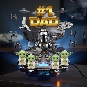 Epic Sci-Fi Dad Light Box - Personalized Gift For Dads 01OHDT090526-Homacus