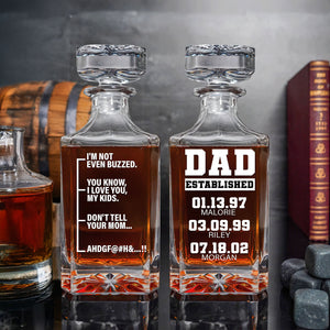 Funny Whiskey Bottle Personalized Gift For Dad 03totn020525-Homacus