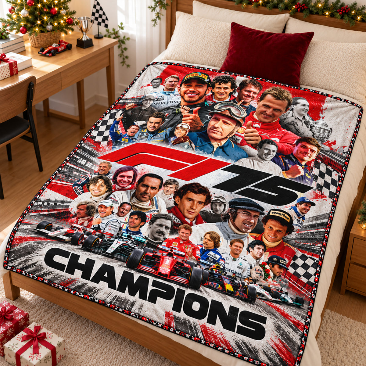 Legend Champion Blanket - Personalized Gifts For Speed Lovers 02naqn061026-Homacus