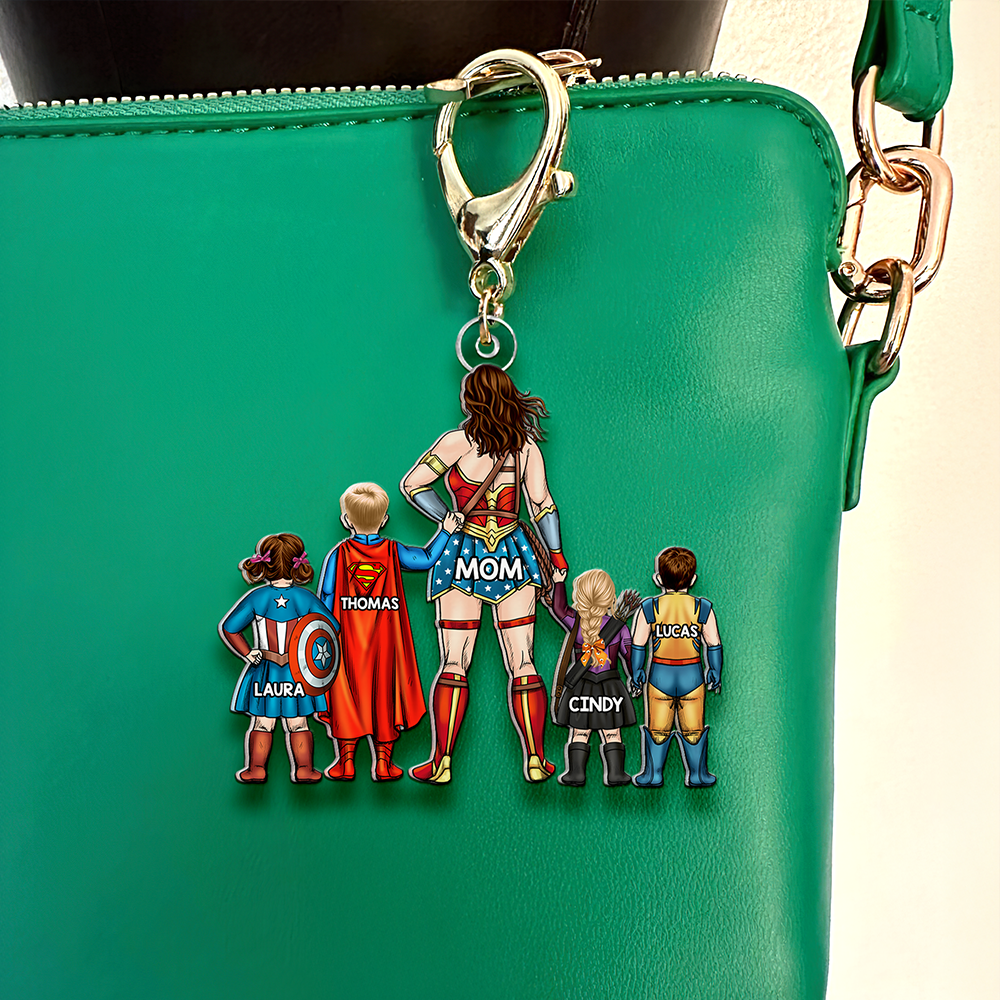 Personalized Gifts For Mom Keychain 07QHHU240225PA-Homacus