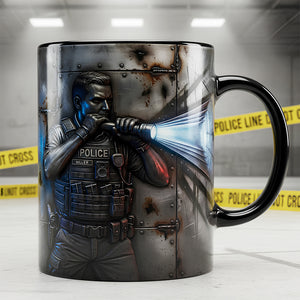 Police Tribute Mug Personalized Gifts For Police 05TODT041225-Homacus