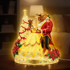 Dancing Couple Christmas Custom Shape Acrylic Light Box - Personalized Gifts For Couple 01pgta121125-Homacus