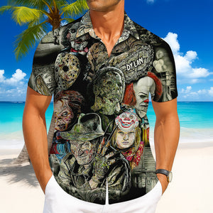 Horror Hawaiian Shirt Personalized Gifts For Movie Fans 04ACDT110625-Homacus