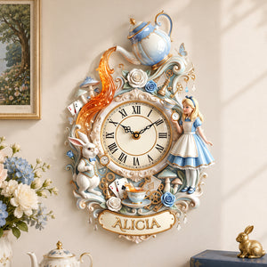 Magical Acrylic Hanging Wall Clock Personalized Gifts for Fantasy Lovers 03PGDH150726-Homacus