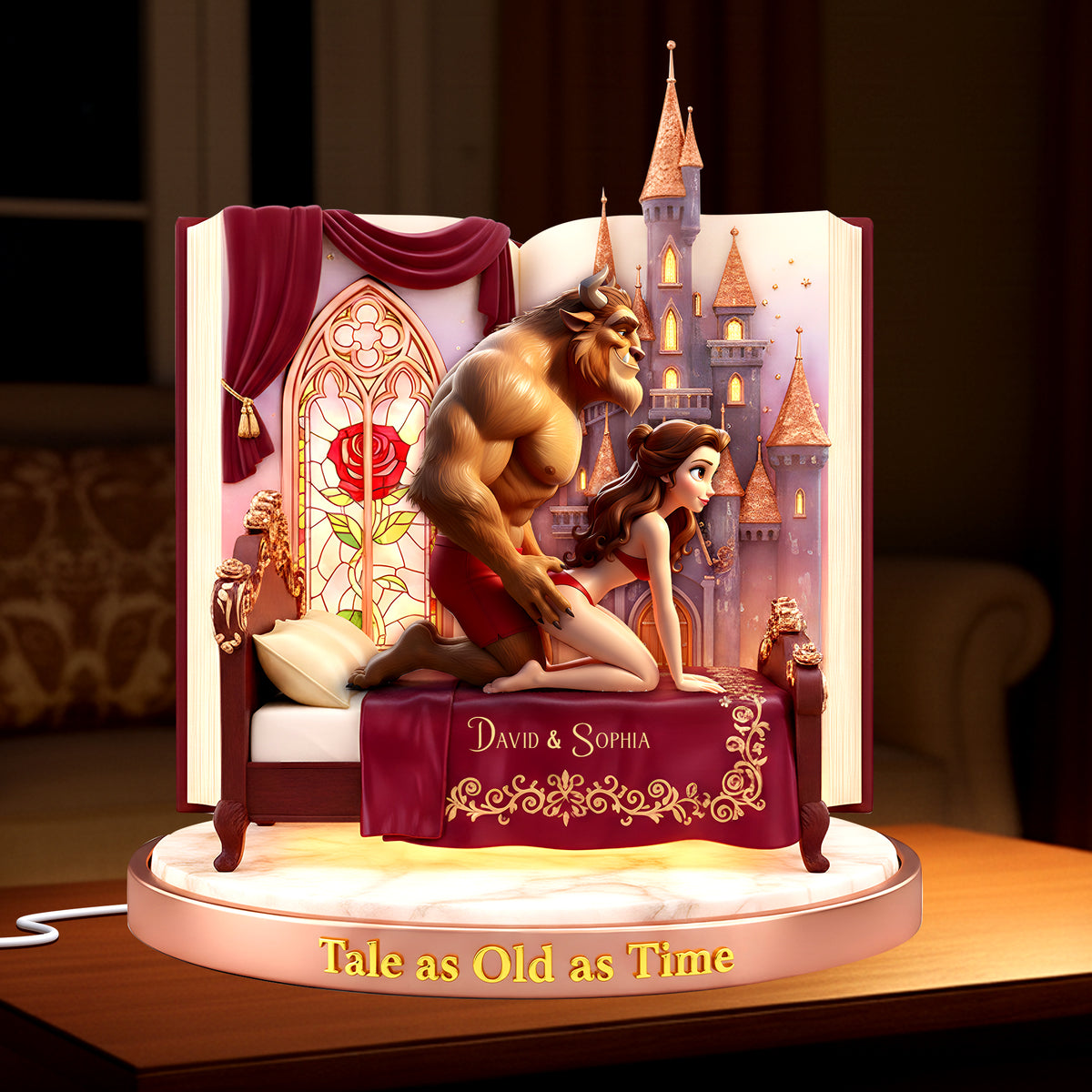 Flirty Fun Couple Light Box - Personalized Gift For Couples 04OHLU261125